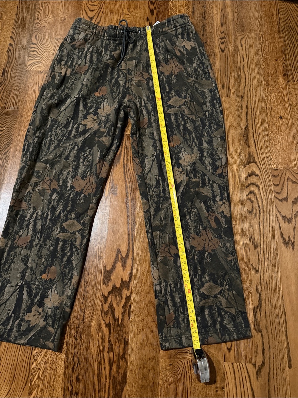 Abercrombie & Fitch tree camo wide leg sweatpants large - Picture 7 of 16
